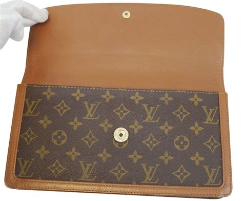 louis vuitton vintage monogram clutch